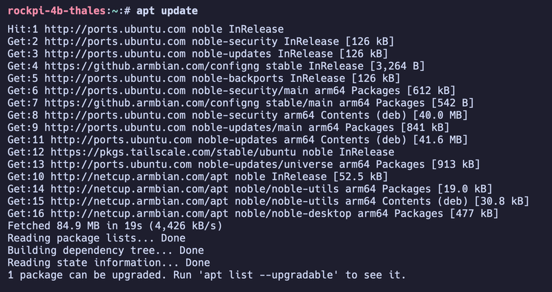 Optimizing your first Armbian setup