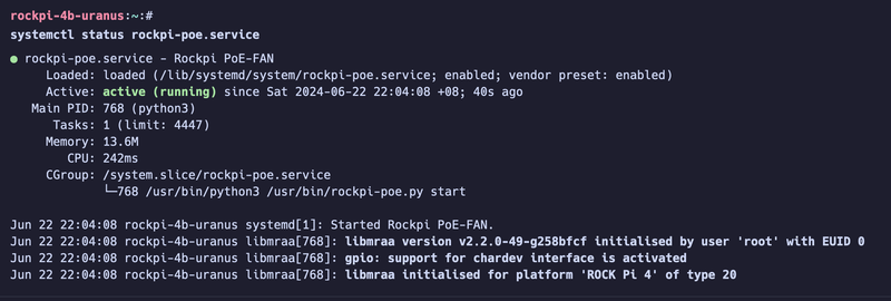 First Boot of Armbian on Rock Pi 4B