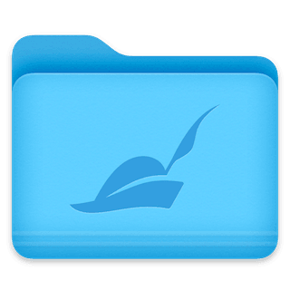 Folder with icon